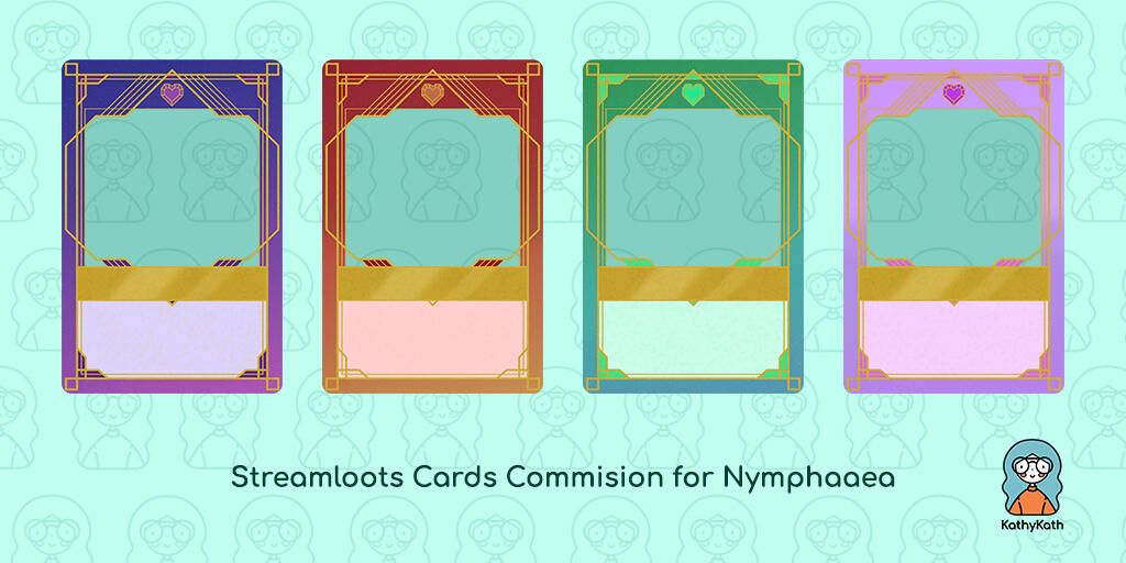 Nymphaaea's Streamloots Cards